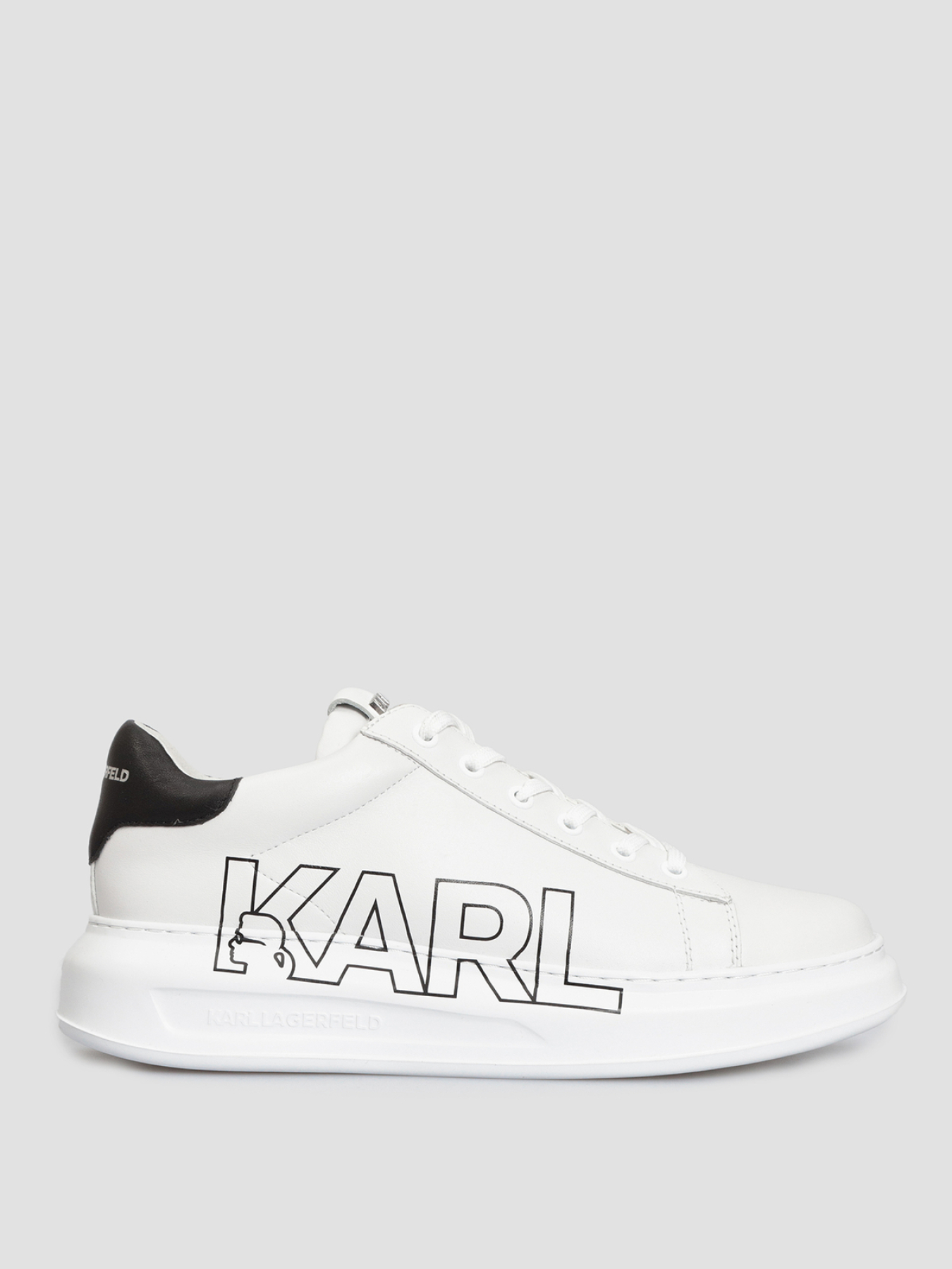 Мужские белые кожаные сникерcы модель 500470.855091;10 Фото