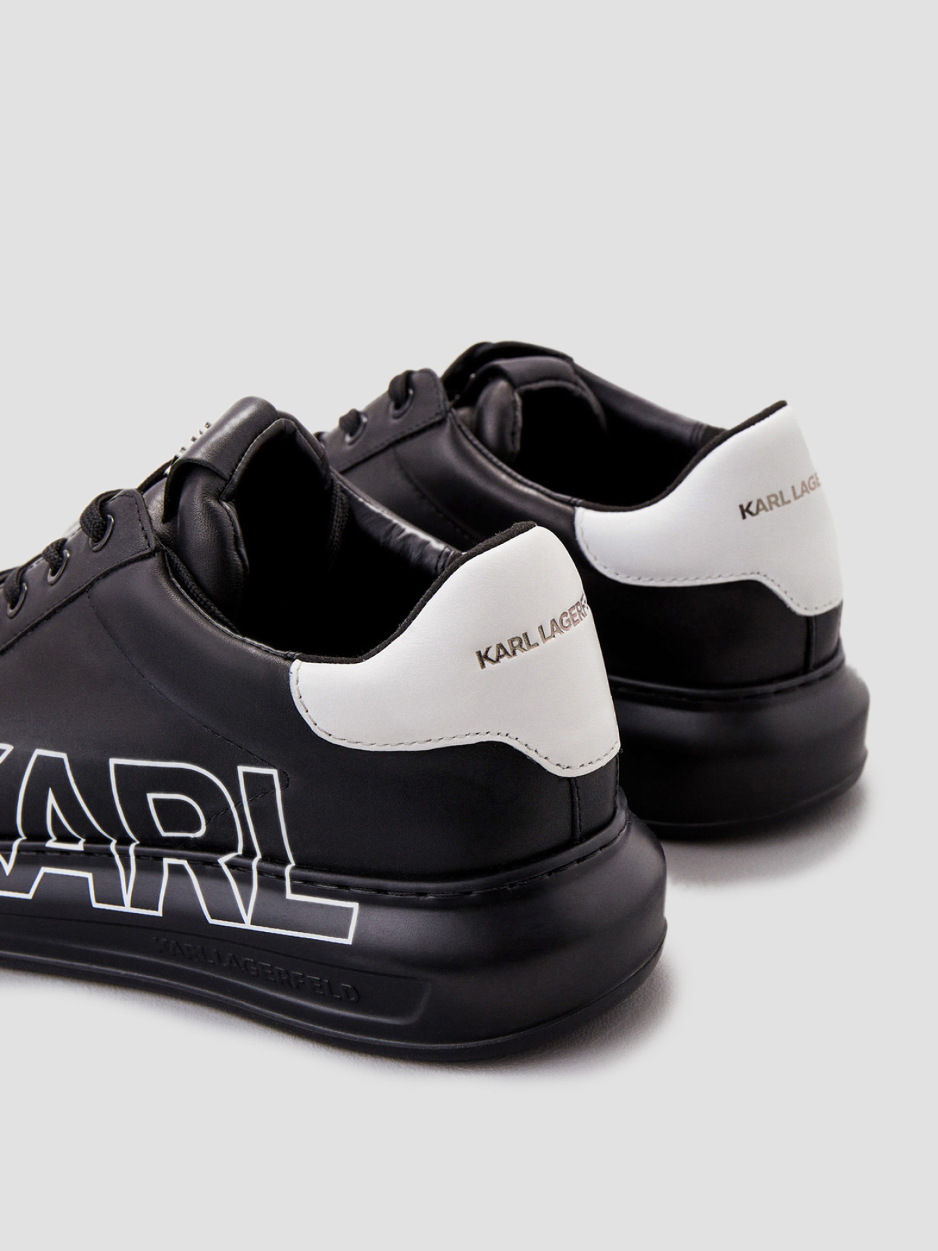 Мужские черные кожаные сникерcы модель 500470.855091;990 Фото