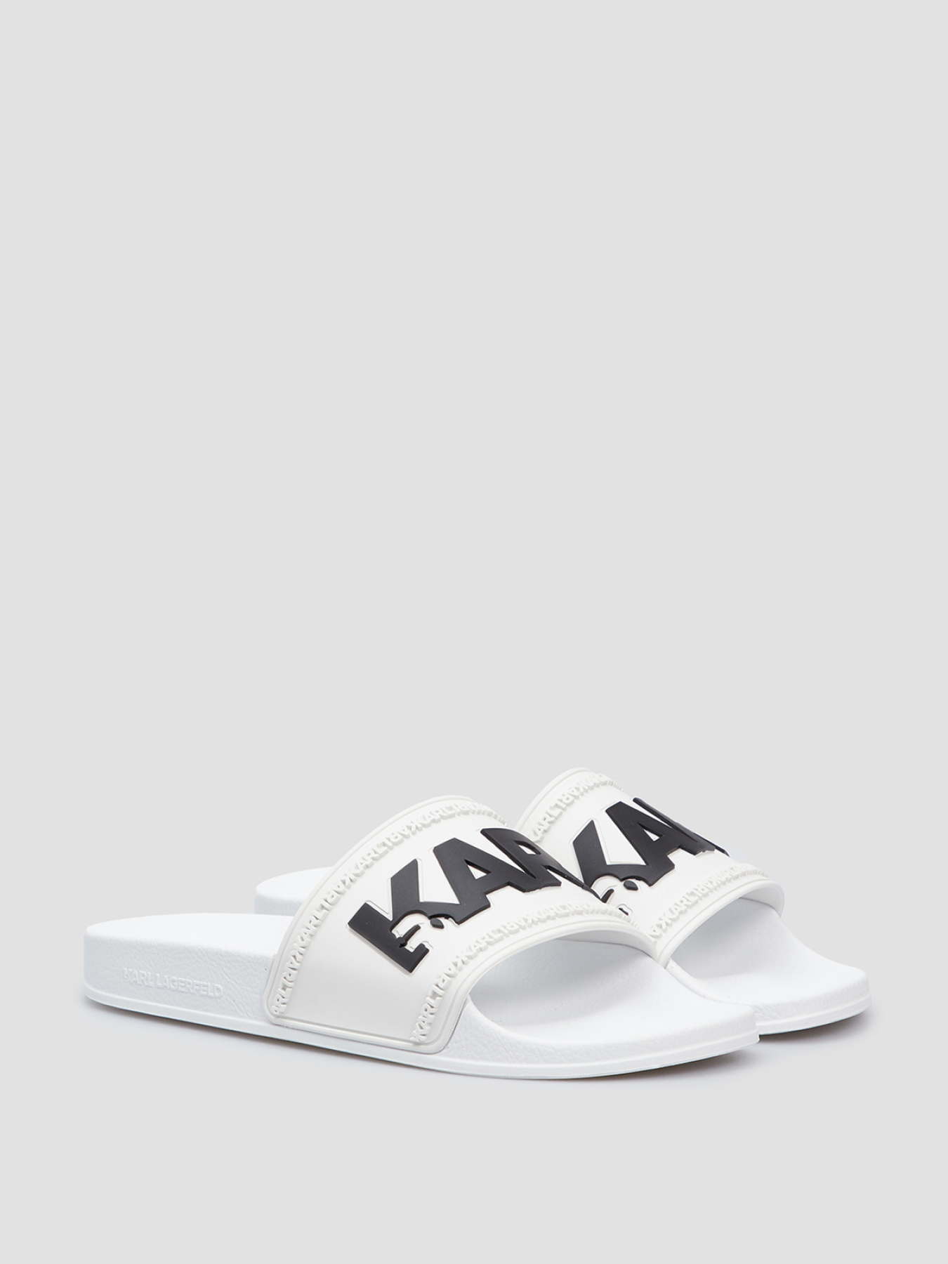 Мужские белые слайдеры модель 542482.855025;10 Фото