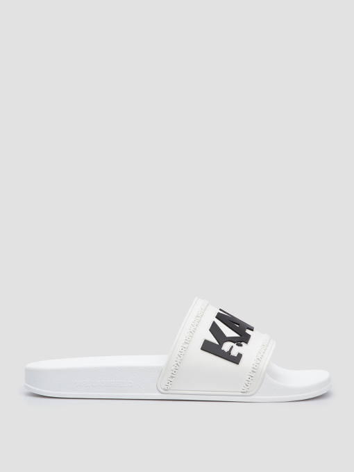 Мужские белые слайдеры модель 542482.855025;10 Фото