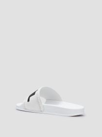 Мужские белые слайдеры модель 542482.855025;10 Фото