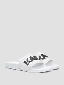 Мужские белые слайдеры модель 542482.855025;10 Фото