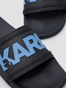 Мужские темно-синие слайдеры модель 542482.855025;690 Фото