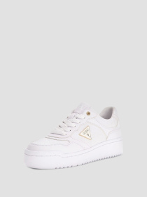 Женские белые сникерсы модель FLJMI6.FAL12;WHITE Женские белые сникерсы модель FLJMI6.FAL12;WHITE Фото