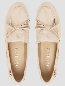 Жіночі бежеві замшеві мокасини модель FLPAIS.SUE14;BEIGE Жіночі бежеві замшеві мокасини модель FLPAIS.SUE14;BEIGE Фото