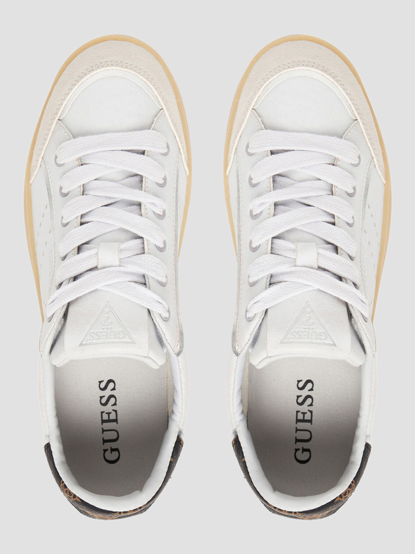 Женские белые сникерсы модель FLPJHE.FAL12;WHITE Фото