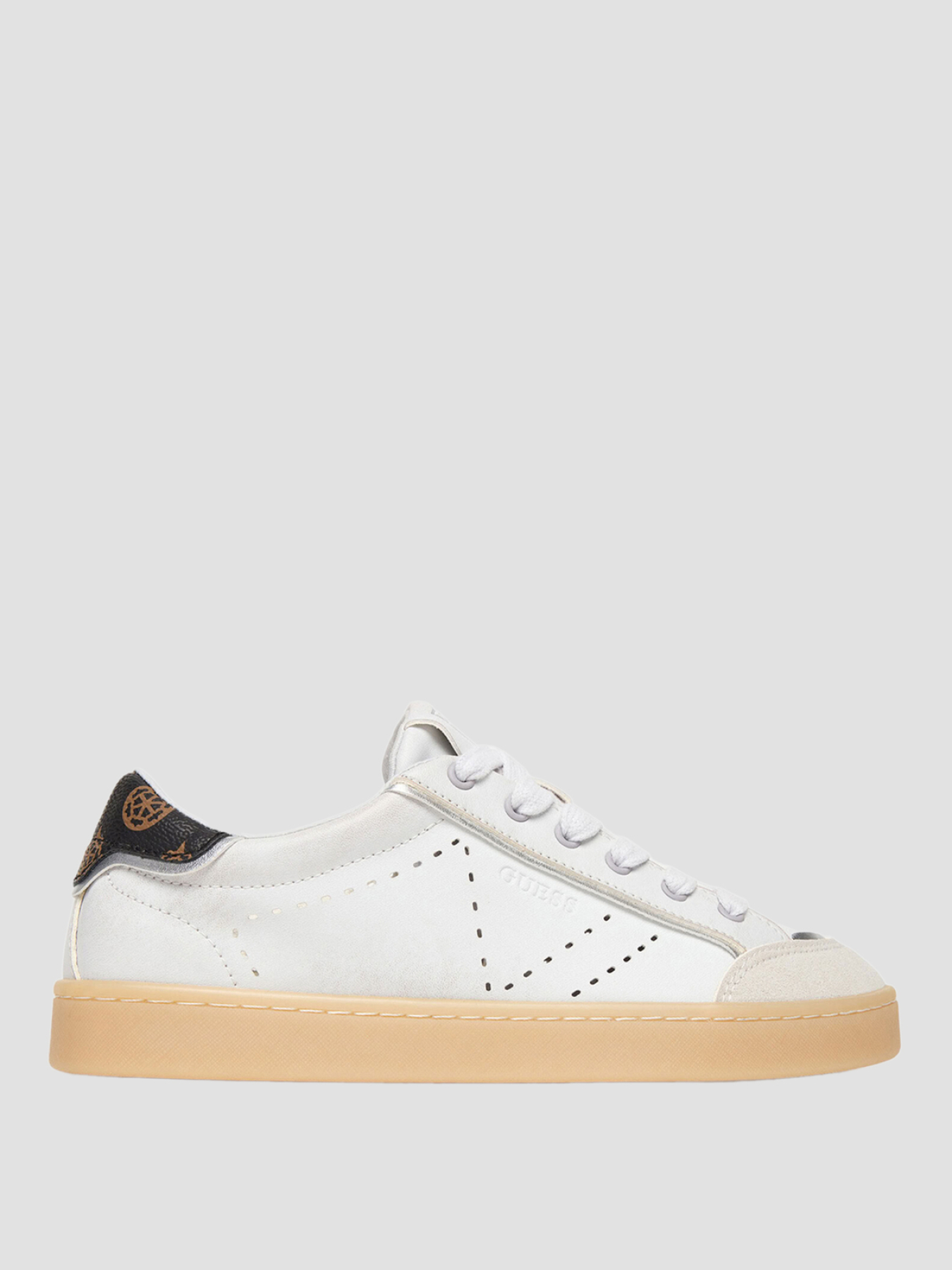 Женские белые сникерсы модель FLPJHE.FAL12;WHITE Фото