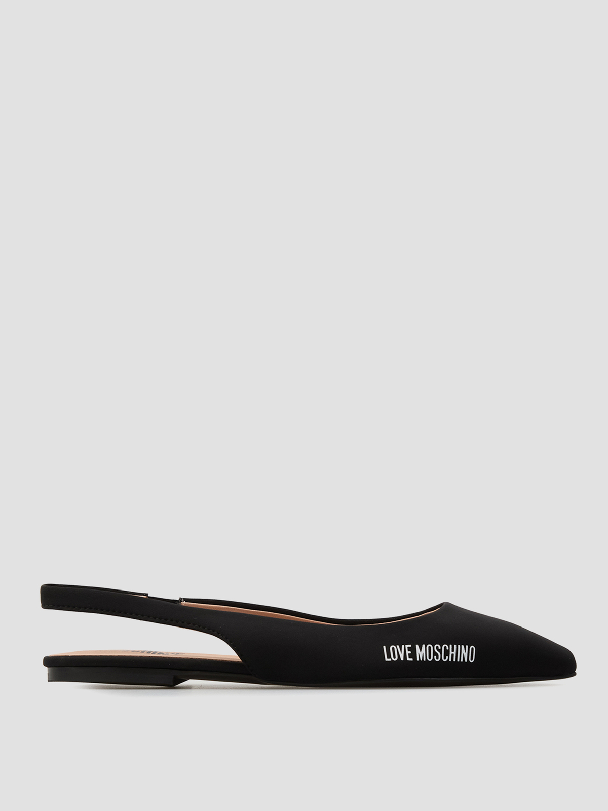 Жіночі Слінгбеки Moschino  (JA11021G1O.IM0-000) колір чорний, матеріал текстиль