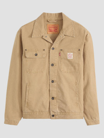 Чоловіча бежева джинсова куртка модель A4820;0023 Фото