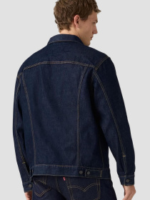 Чоловіча темно-синя джинсова куртка модель A5782;0083 Фото