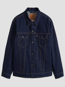 Чоловіча темно-синя джинсова куртка модель A5782;0083 Фото