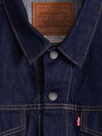 Чоловіча темно-синя джинсова куртка модель A5782;0083 Фото