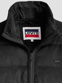 Жіноча чорна куртка модель A8320;0000 Фото