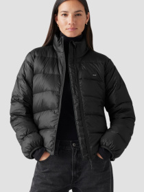 Жіноча чорна куртка модель A8320;0000 Фото