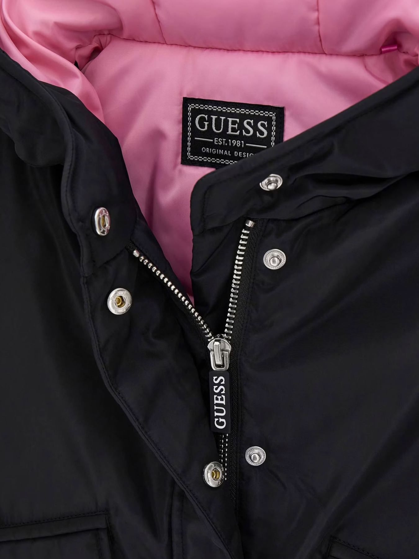 Демісезонна куртка GUESS Kids модель J6RL00.WB242;JBLK Фото