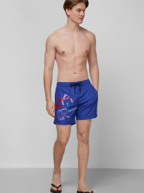 Шорты для плавания Karl Lagerfeld модель KL21MBM04;NAVY Фото