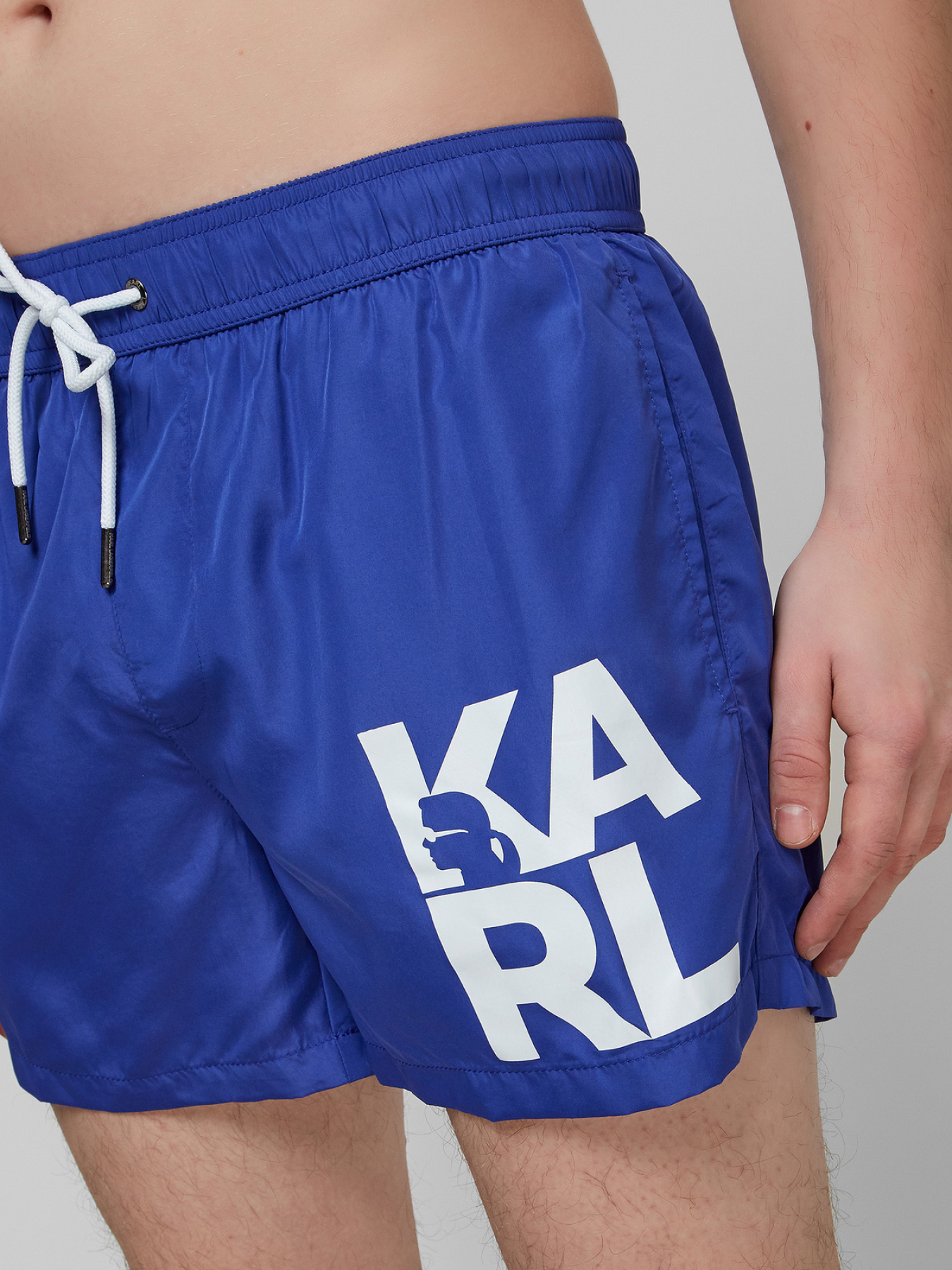 Шорты для плавания Karl Lagerfeld модель KL21MBS02;NAVY Фото