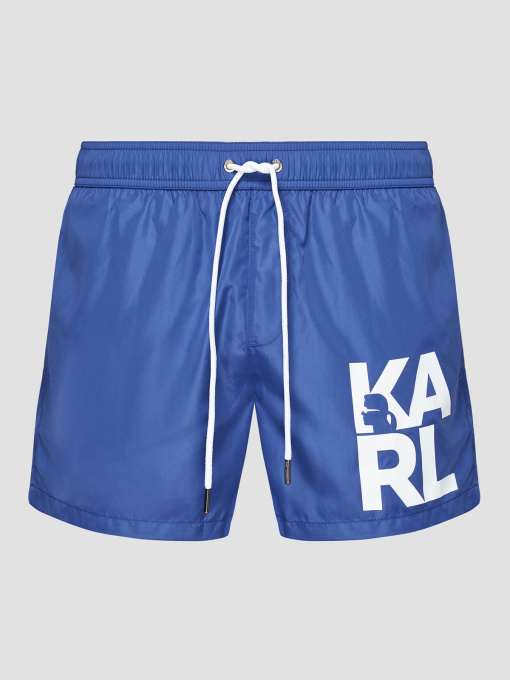 Шорты для плавания Karl Lagerfeld модель KL21MBS02;NAVY Фото