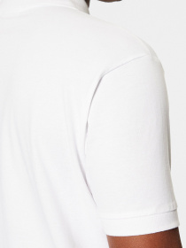 Чоловіче біле поло модель M4BP29.KCJV1;G011 Фото