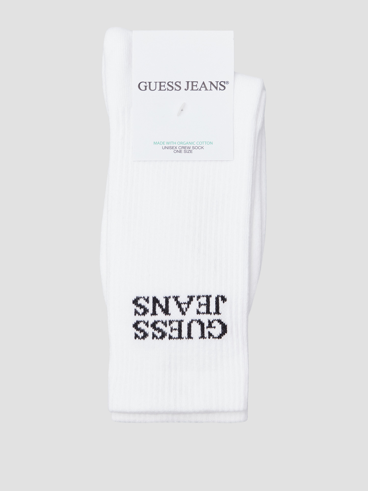 Guess Jeans Шкарпетки (M4BZ50.Z3KA1-G011) Унісекс колір - Білий матеріал - Бавовна