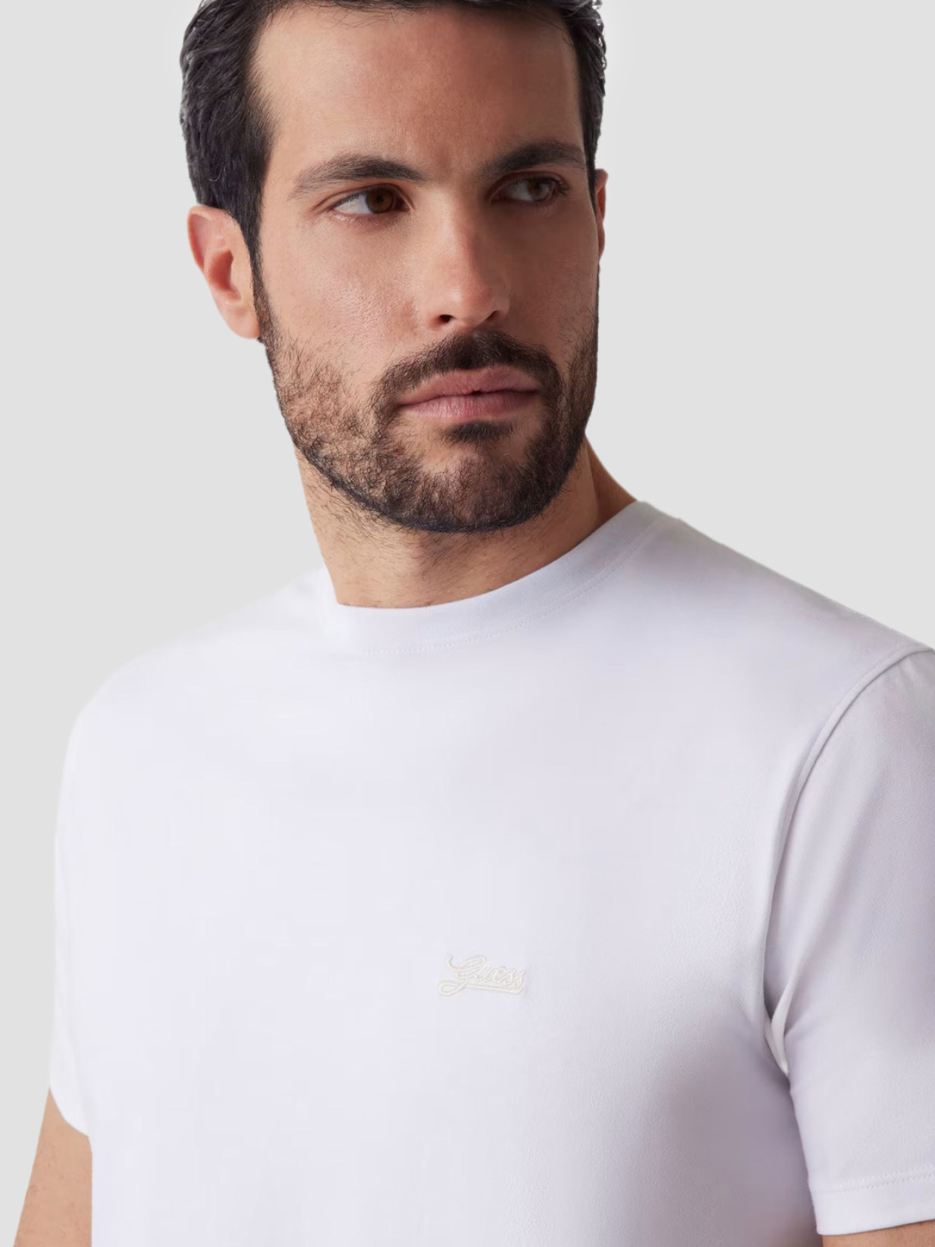 Мужская белая футболка модель M4GI70.KC9X0;G011 Фото