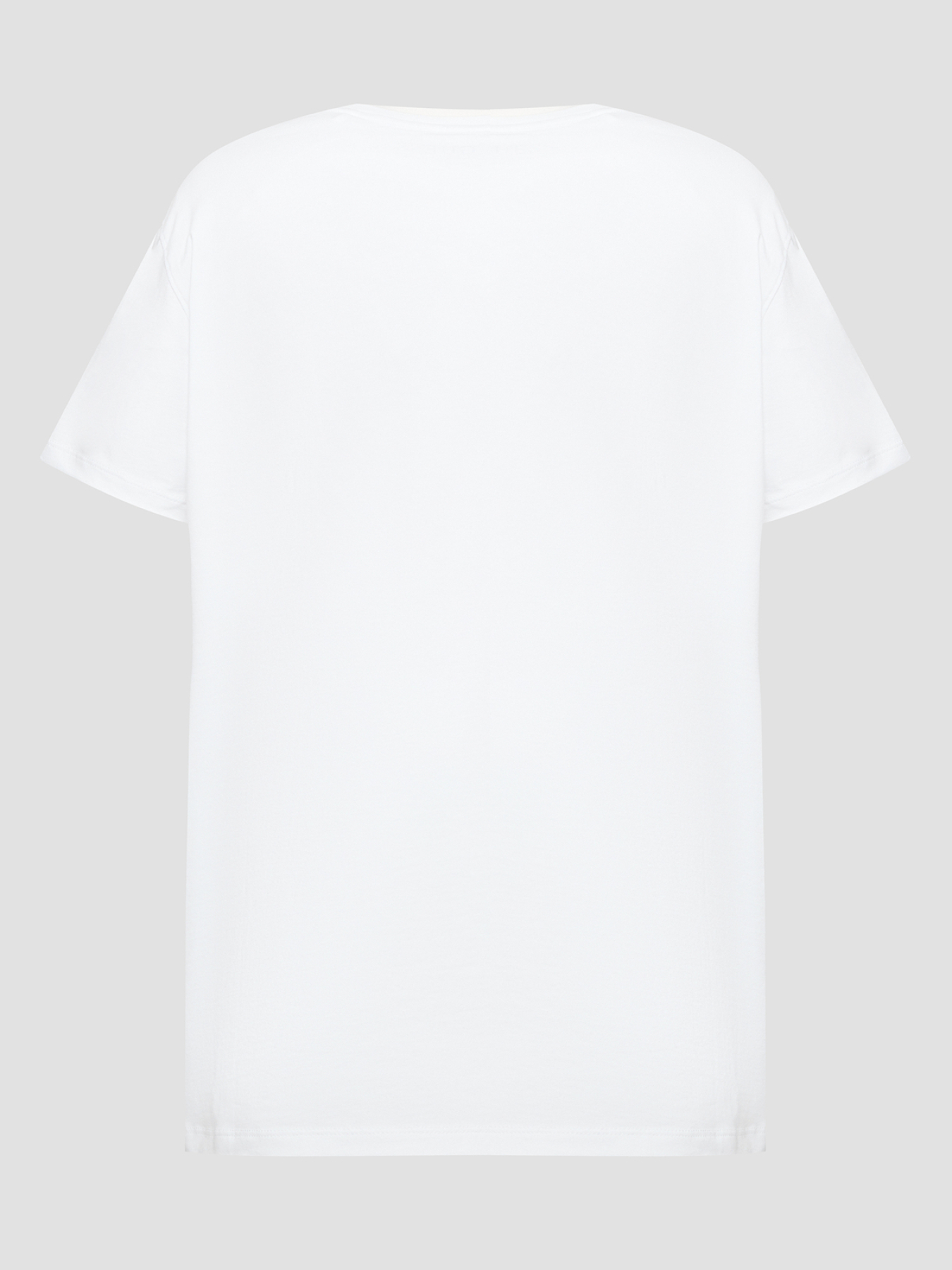 Мужская белая футболка модель M4GI70.KC9X0;G011 Фото