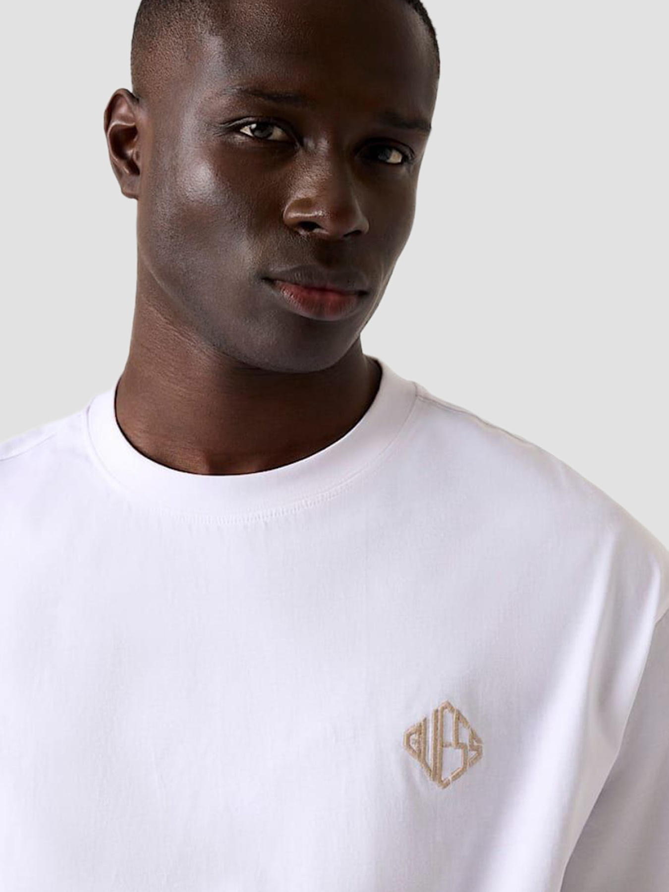 Мужская белая футболка модель M6RI25.I3Z14;G011 Фото