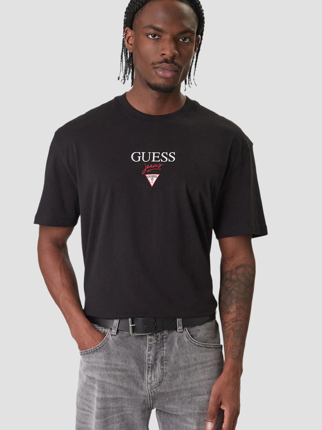 Футболка Guess Jeans модель M6RI45.K8HM0;JBLK Фото