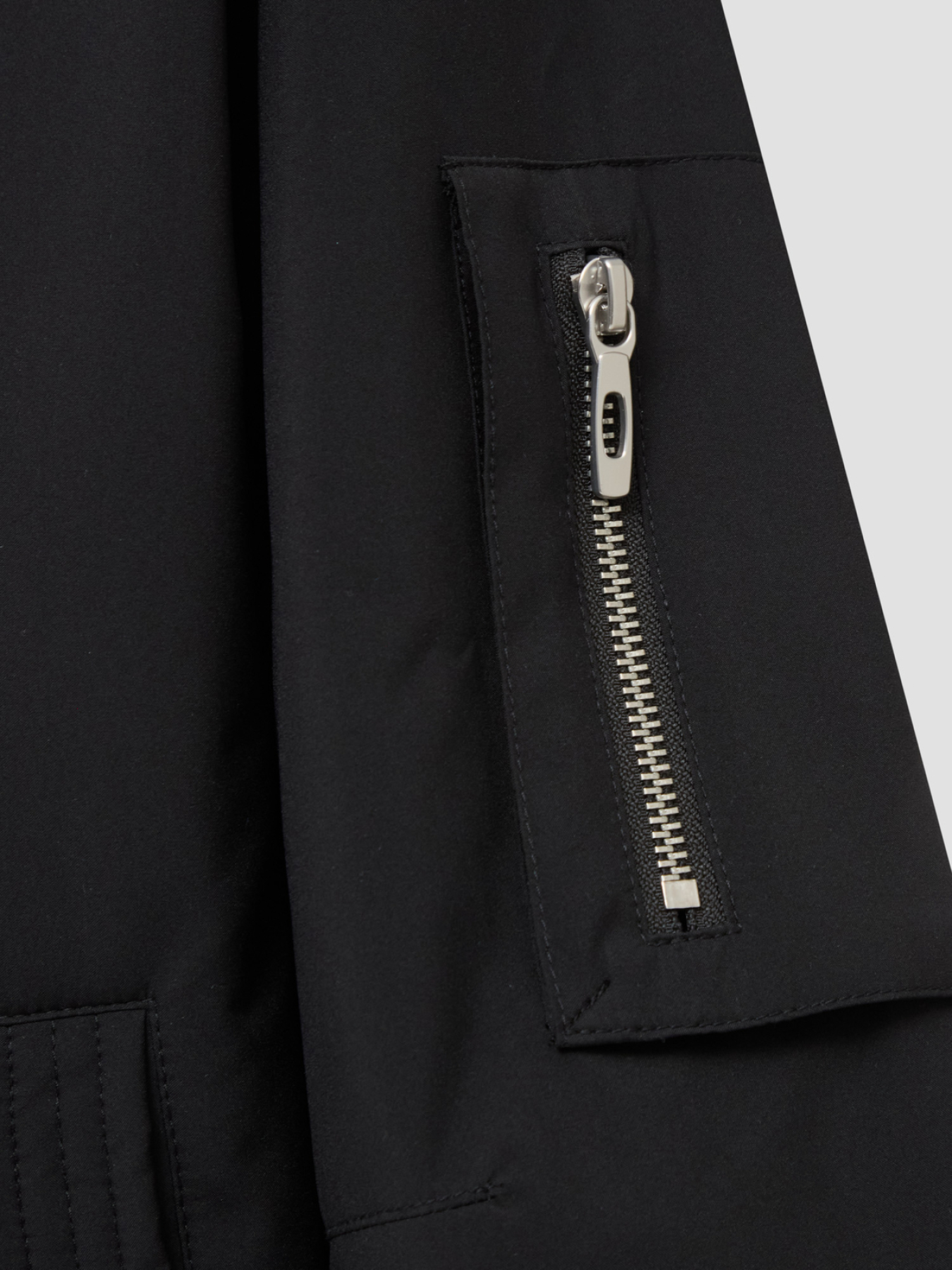 Мужской черный бомбер модель MMCO00972.FA600309;9000 Фото