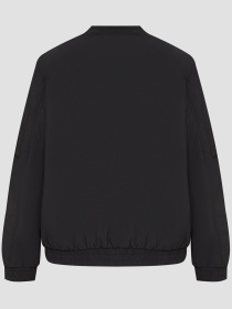 Мужской черный бомбер модель MMCO00972.FA600309;9000 Фото