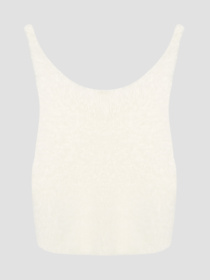 Женский белый топ модель O5BR01.Z1282;G018 Фото