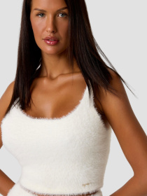 Женский белый топ модель O5BR01.Z1282;G018 Фото