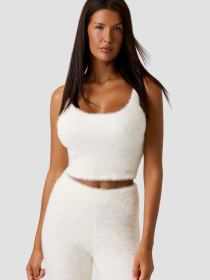 Женский белый топ модель O5BR01.Z1282;G018 Фото