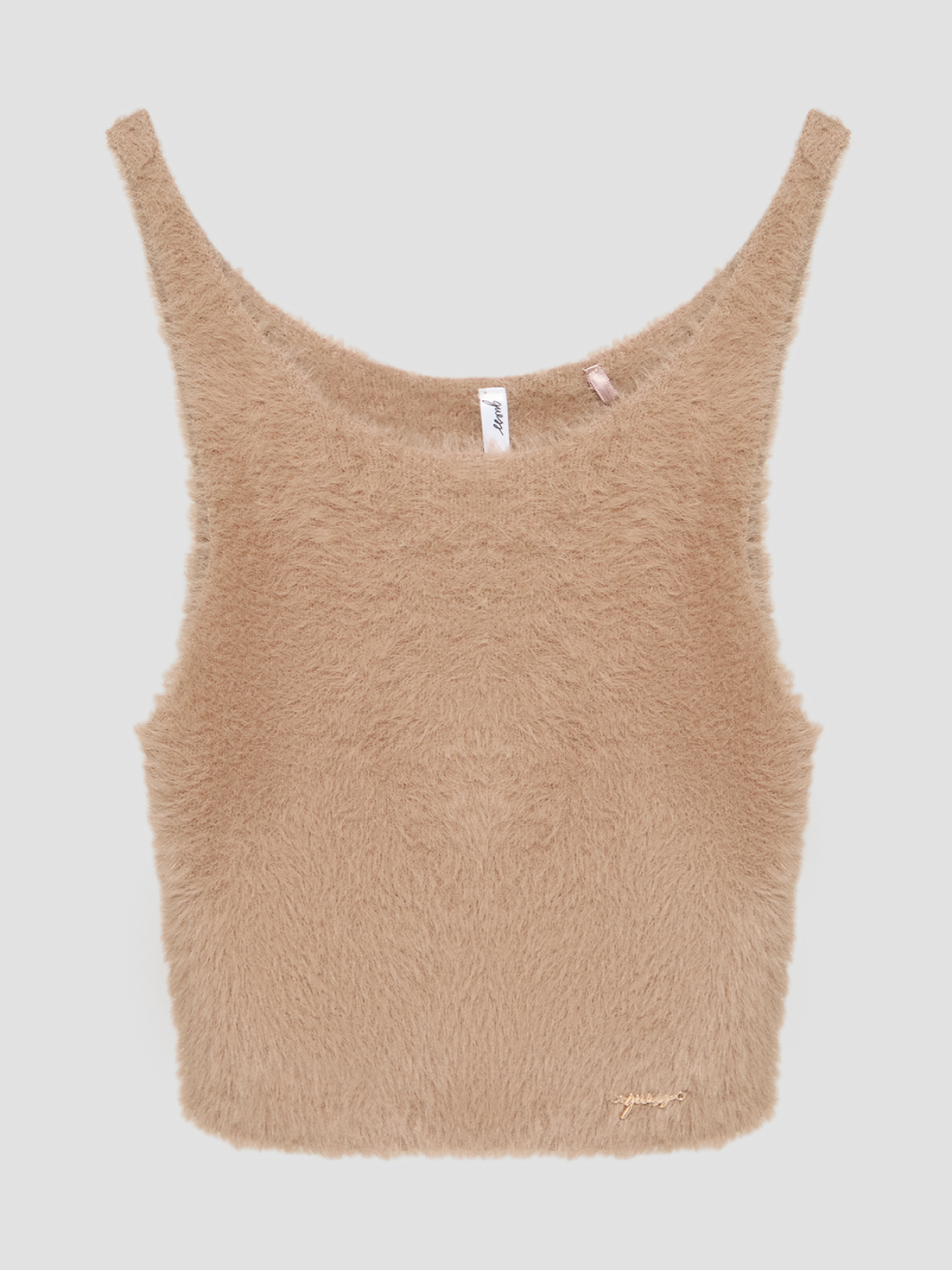 Женский бежевый топ модель O5BR01.Z1282;G1AH Фото