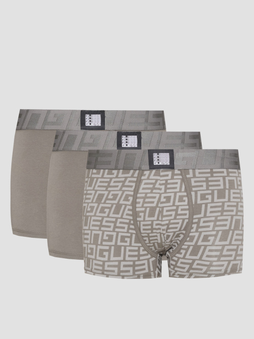 Чоловічі темно-сірі боксери (3 шт) модель U4RG01.K6YW0;FJ82 Фото
