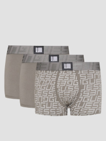 Чоловічі темно-сірі боксери (3 шт) модель U4RG01.K6YW0;FJ82 Фото