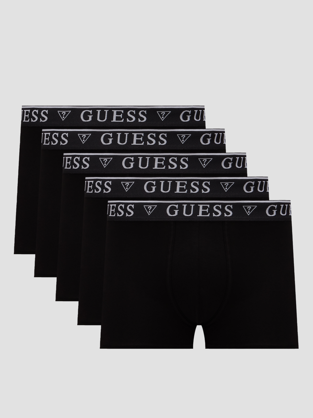Бавовняний Чоловічий Набір трусів GUESS  (U4YG16.K6YW1-JBLK) колір чорний GUESS - купити в Україні
