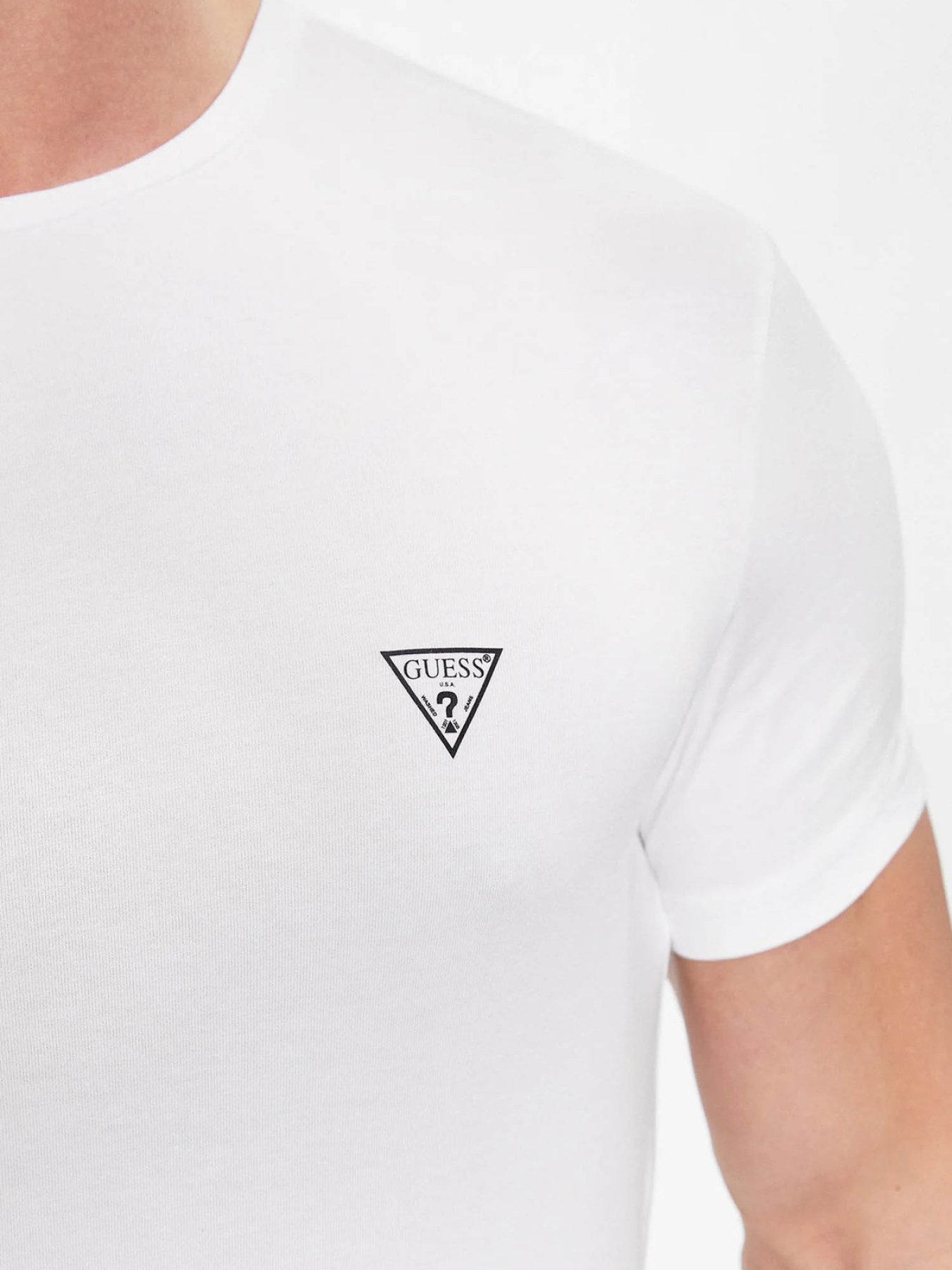 Мужская белая футболка (2 шт) модель U97G02.KCD31;A009 Фото