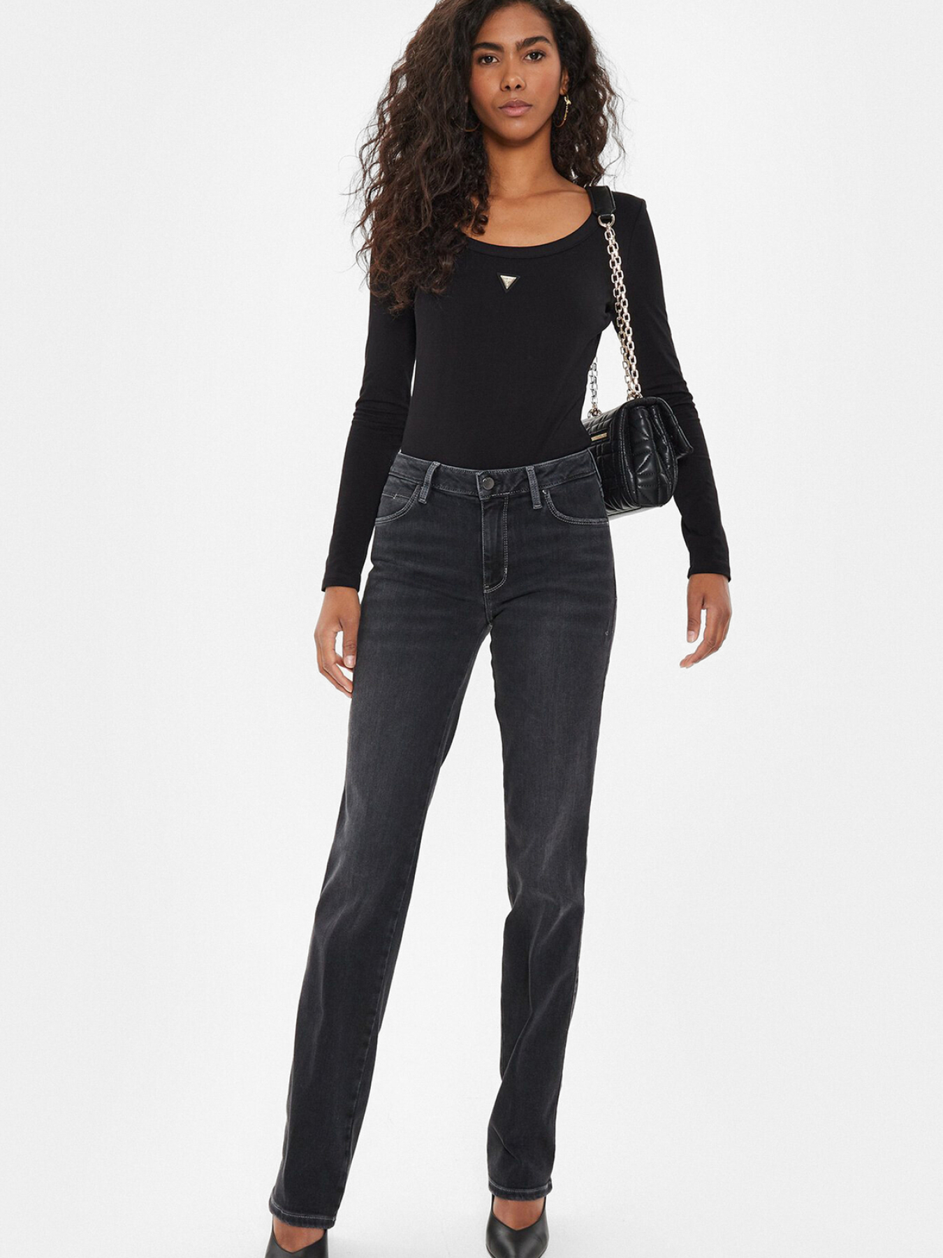 Футболка Guess модель V4YP07.J1314;JBLK Фото