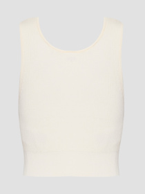 Женский белый топ модель V5BP05.Z3JD2;G047 Фото