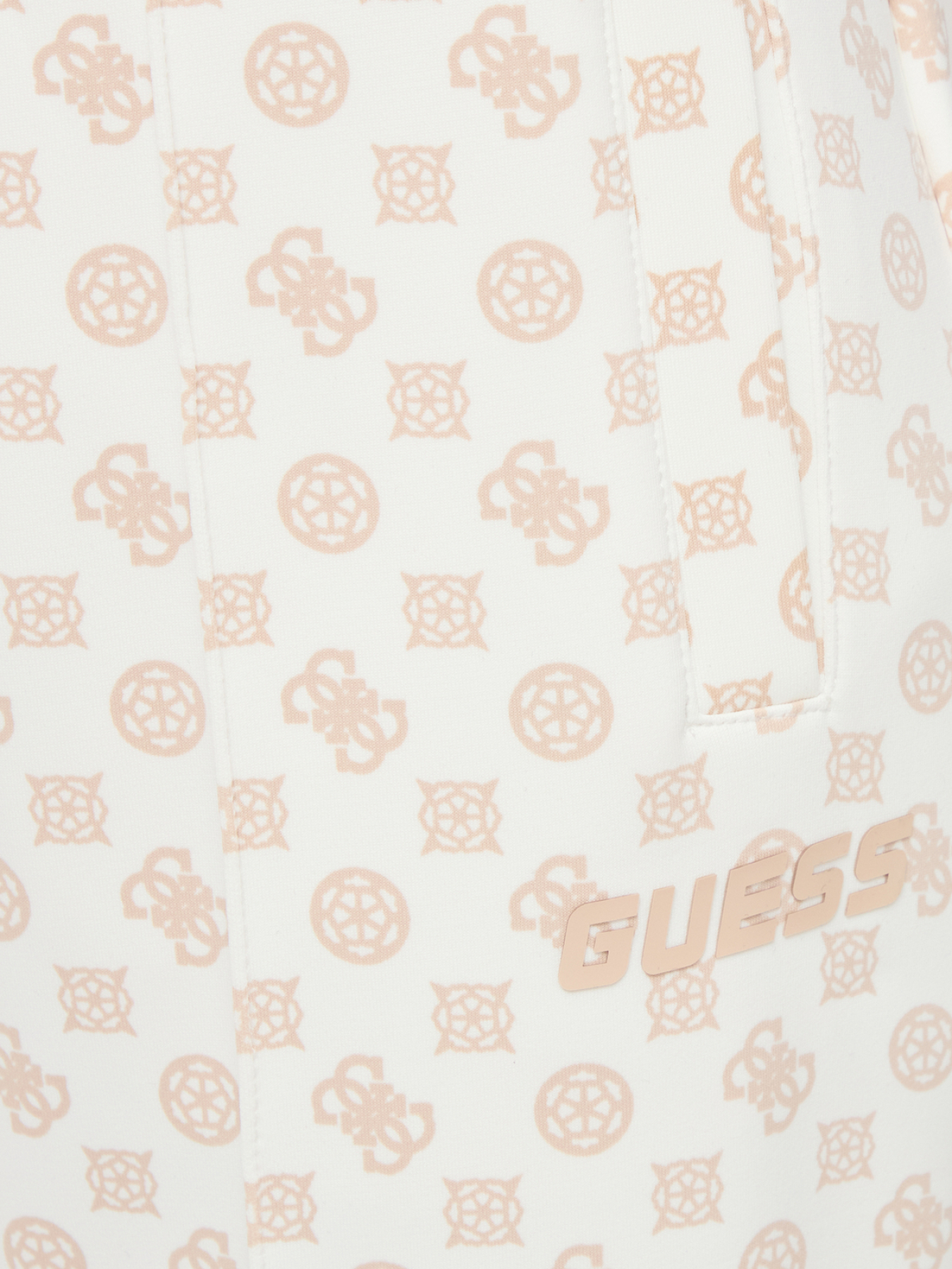 Женские белые спортивные брюки с узором модель V5YB20.KB212;P0OR Женские белые спортивные брюки с узором модель V5YB20.KB212;P0OR Фото