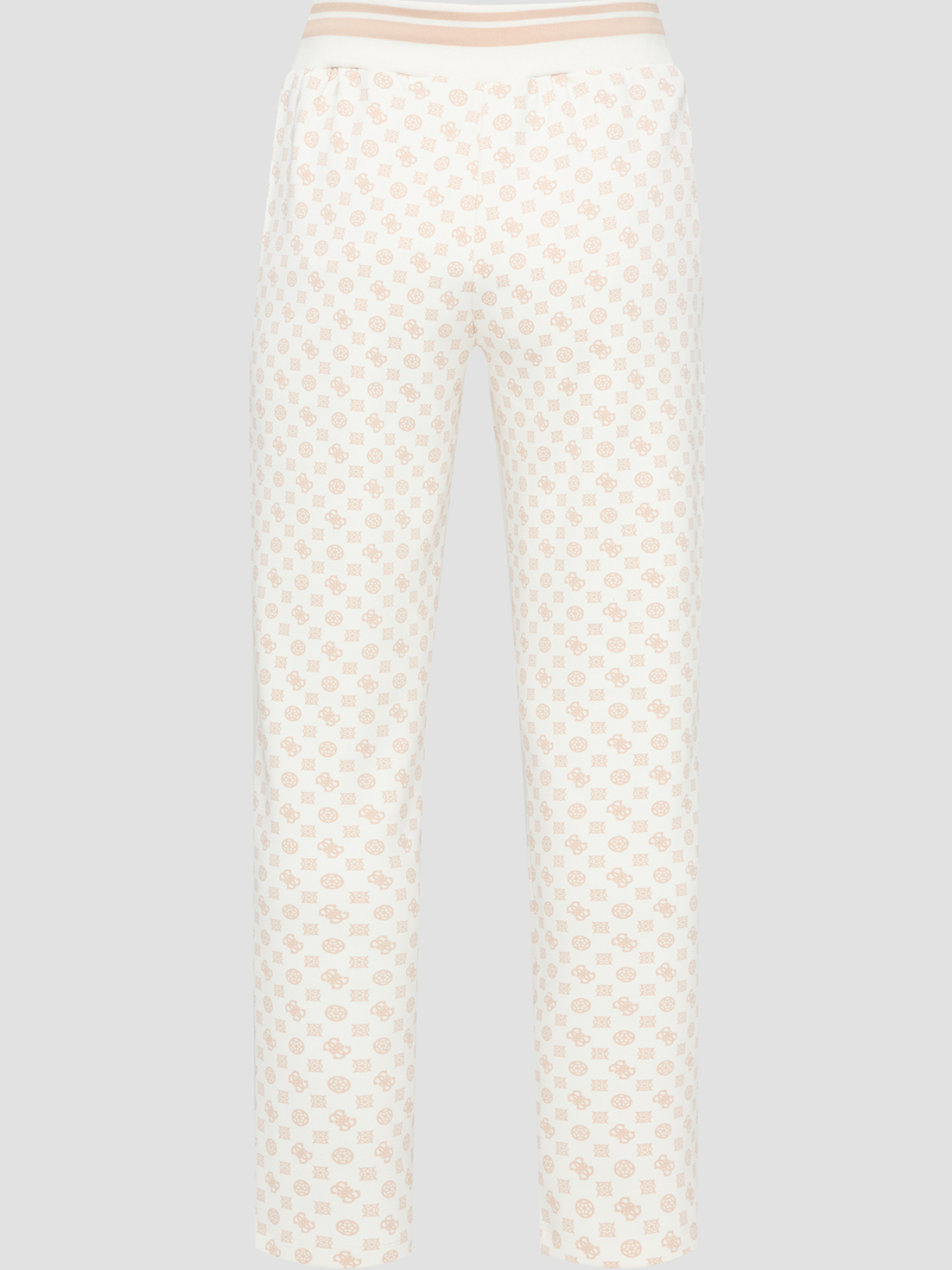 Женские белые спортивные брюки с узором модель V5YB20.KB212;P0OR Женские белые спортивные брюки с узором модель V5YB20.KB212;P0OR Фото