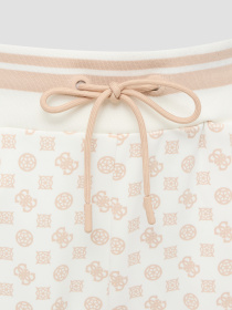 Женские белые спортивные брюки с узором модель V5YB20.KB212;P0OR Женские белые спортивные брюки с узором модель V5YB20.KB212;P0OR Фото