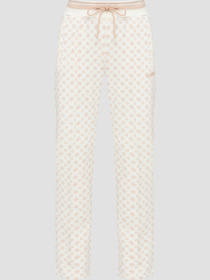 Женские белые спортивные брюки с узором модель V5YB20.KB212;P0OR Женские белые спортивные брюки с узором модель V5YB20.KB212;P0OR Фото