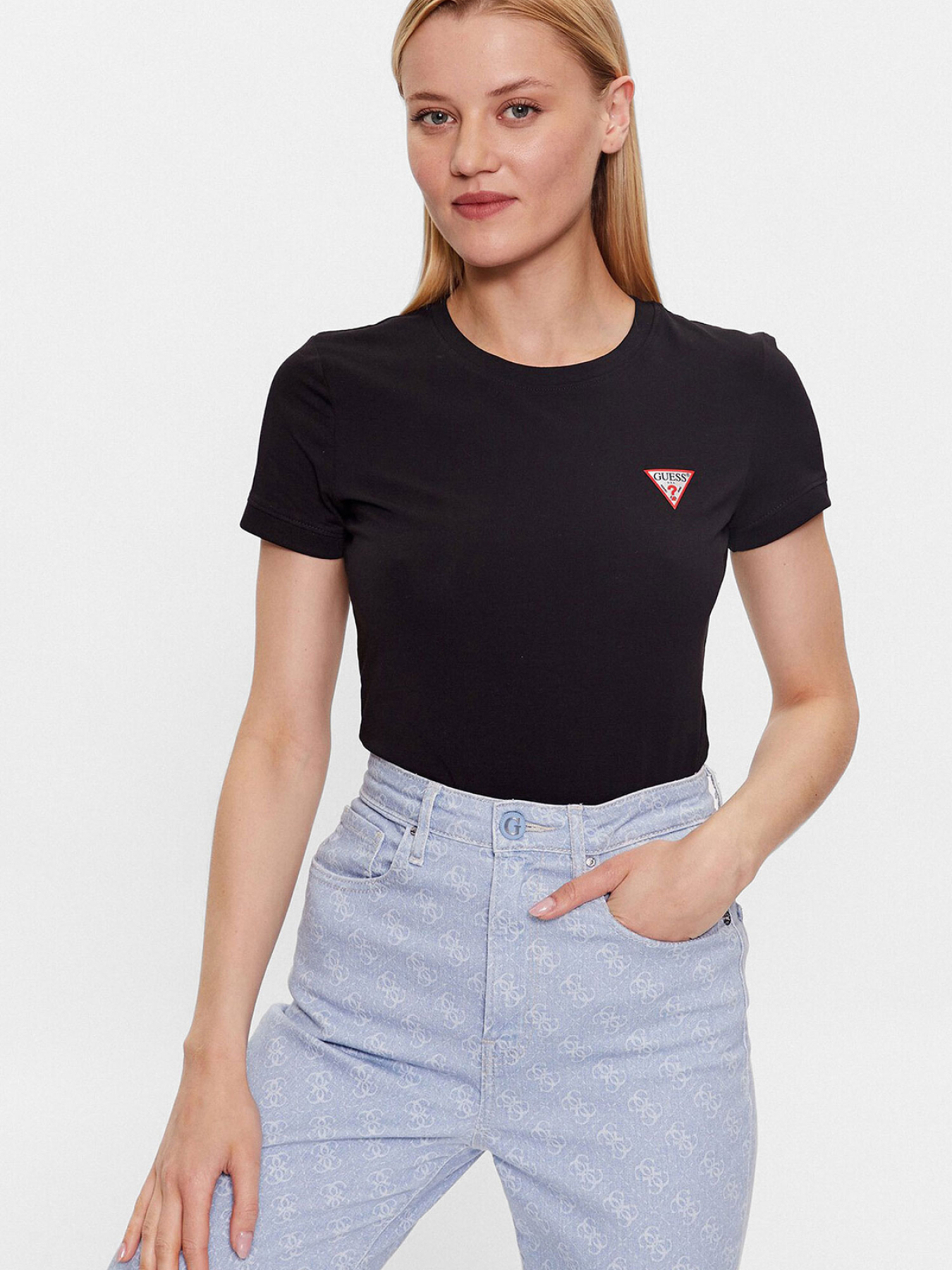 Футболка GUESS модель W2YI44.J1314;JBLK Фото