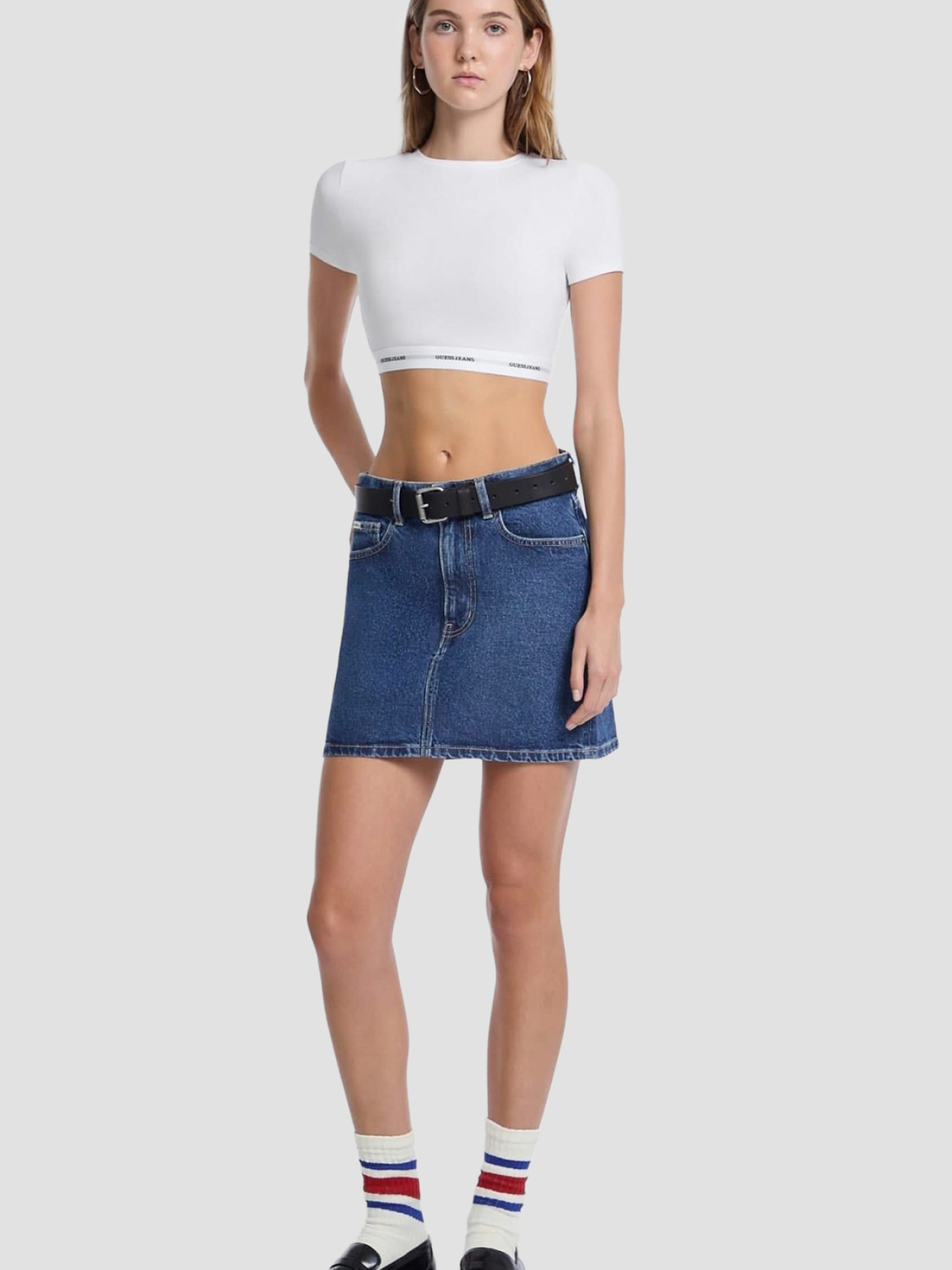 Женский белый топ модель W5YZ02.KBBU1;G011 Фото