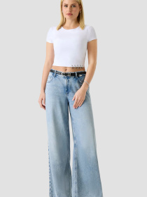 Женский белый топ модель W6GP11.K2933;G011 Фото