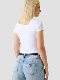 Женский белый топ модель W6GP11.K2933;G011 Фото