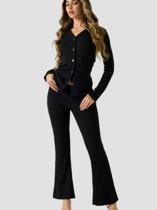 Повседневные штаны GUESS модель W6RB16.KD032;JBLK Фото