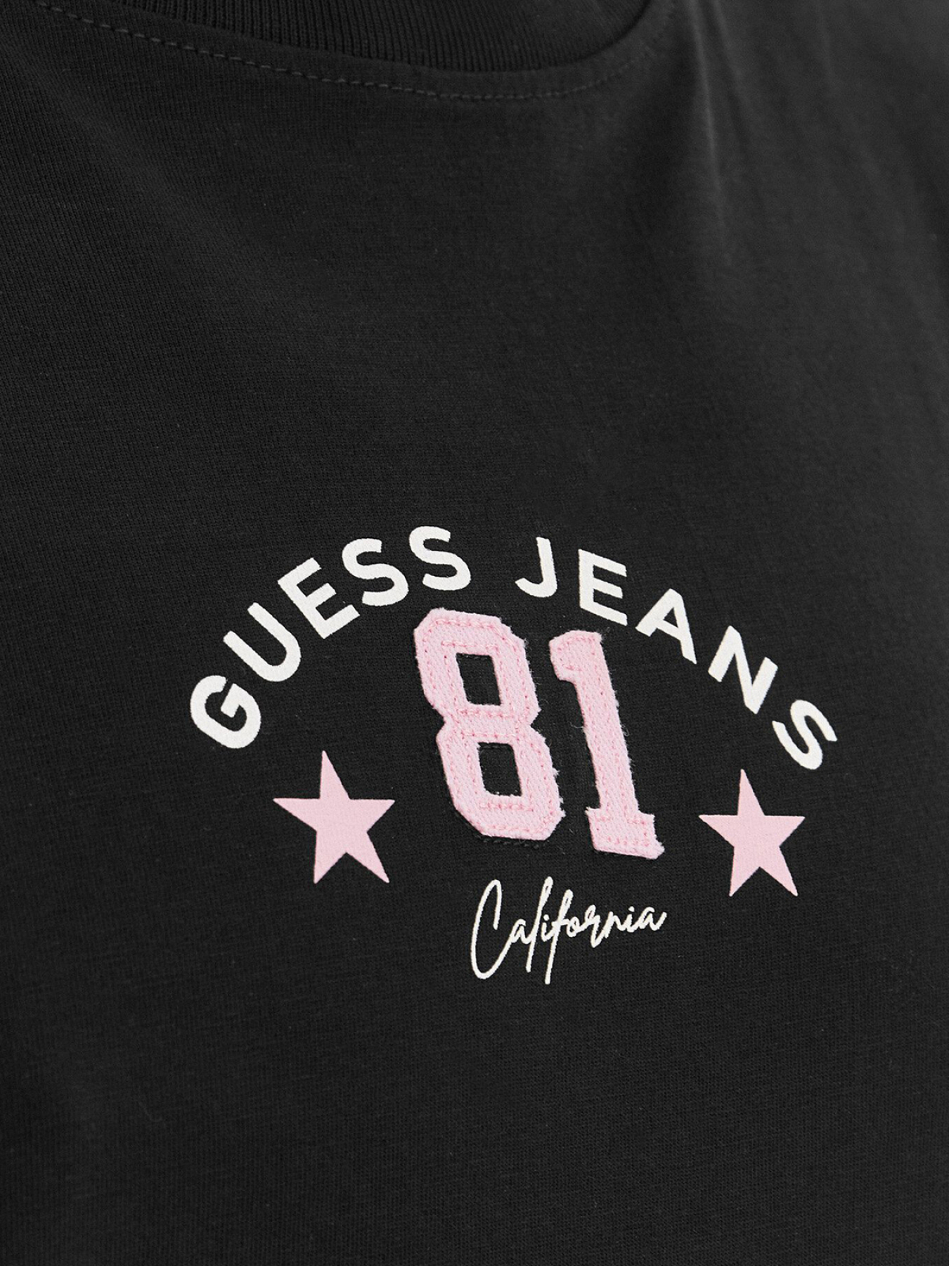 Жіноча чорна футболка модель W6RI20.K8HM0;JBLK Фото